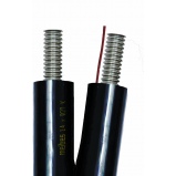 Гофрированная труба Inoflex в теплоизоляции с защитной плёнкой