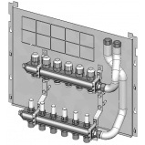 Распределитель, монтируемый непосредственно под основным модулем LogoComfort Basis 600