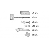 Базовый монтажный комплект на базе универсальных анкеров (< 0°) для установки первых 2-х коллекторов MFK 001