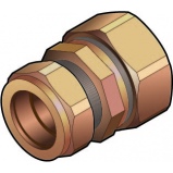 Комплект концевого фитинга для подключения трубы Inoflex DN16, DN 20 к медной трубе (цанговое соединение)