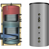 Водонагреватели для систем с солнечными коллекторами ESS-PU от 200 до 500 л
